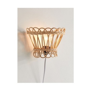 Vente en gros de lampes suspendues en rotin et en fer vintage fabriquées à la main de la collection Iqbal avec couleur et LED personnalisables - Product Image 2