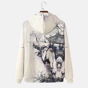 Sudadera con Capucha de Estilo Urbano para Hombre, Nueva Llegada, Gran Oferta, Transpirable, de Algodón, Corte Holgado, Diseño Único - Product Image 2