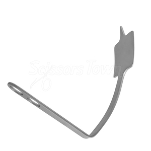 Hohmann retractor เครื่องมือผ่าตัดสองรูขนาดแปดนิ้วใบมีดเจ็ดสิบมิลลิเมตรเก้าสิบองศาปลายทู่เครื่องมือ - Product Image 3