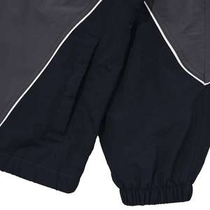 Custom Zip-Up Embroidered Logo Retro Nylon Track <b>Jacket</b> Piping Detail Softshell Outdoor Windbreaker for Men - Product Image 5