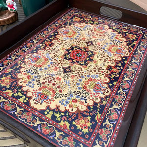 Plateau de service en bois MDF avec revêtement émaillé, design, hôtels et restaurants, articles de cuisine, plateau de table, haute qualité - Product Image 1