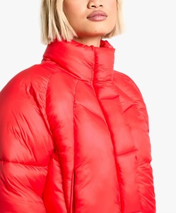 Chaqueta Acolchada para Mujer, Talla Regular, Acolchado Suave, Exterior Acolchado, Mangas Largas, Ligera, Transpirable, Abrigo de Moda de Invierno, Cierre de Cremallera, Algodón - Product Image 6