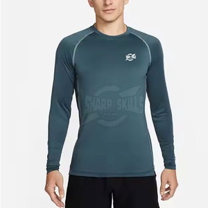 Por encargo MMA Rash Guard Nuevo diseño MMA Rash Guard Spandex Poliéster MMA Rash Guard - Product Image 1