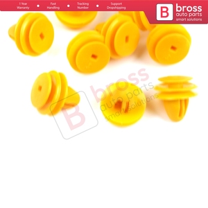 BCF5000 10 Pieces Fastener <b>Trim</b> Rivet Car Body Push Type Retainer <b>Clips</b> Yellow for - Product Image 6