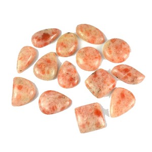 พลอยหินธรรมชาติทรงผสมอัญมณีหลวมการรักษาอัญมณีทรงหลังเบี้ย - Product Image 2