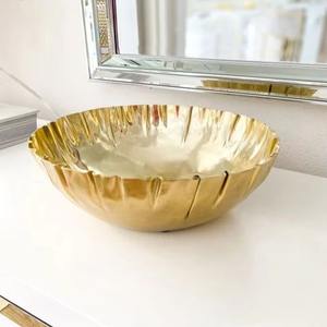 Elegante cuenco de metal para chocolate con diseño elegante, ideal para fiestas, regalos corporativos, decoración de bodas y uso de catering - Product Image 3