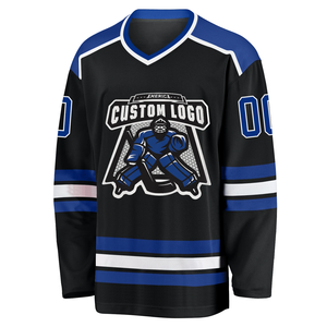 OEM ODM Logo personnalisé Design Séchage rapide 100% Polyester Sublimation Maillots de hockey sur glace Nom Logo Vêtements d'équipe - Product Image 6