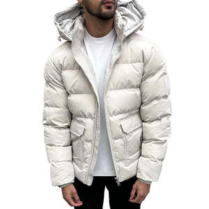 New High Quality OEM Custom Printed <b>Padded</b> Bubble Warm Winter <b>Men</b> Coats Puffer Jacket - Product Image 5