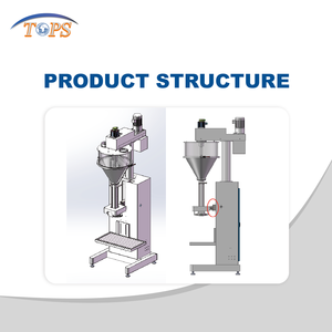 काले तिल के लिए बहु-समारोह कॉफी पाउडर भरने की मशीन - Product Image 4