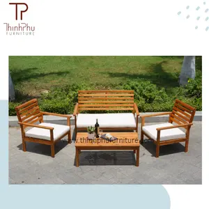 Luxury outdoor wicker furniture rattan garden set - Garden sofa - wood furniture - Outdoor Dining Table and Chair