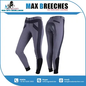 Vente en gros de collants d'équitation avec poignée au genou pantalon de protection sportive en cuir pour l'école équestre d'Inde - Product Image 5