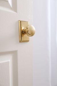 Pomo de Puerta Clásico de Latón para Decoración Interior de Hogar Tradicional, Suave, Seguro, Práctico y Duradero - Product Image 6