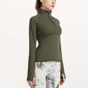 Camisa de demostración de capa base para montar a caballo para mujer, Jersey elástico con logotipo personalizado, camisa ecuestre de alta calidad - Product Image 4