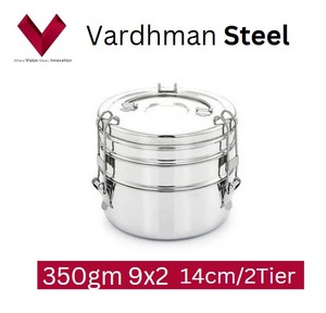 Lonchera de Acero Inoxidable de Primera Calidad al por Mayor, Lonchera con Clip 9*2, Porta Alimentos, Lonchera para Hoteles, Restaurantes, Cocina - Product Image 5