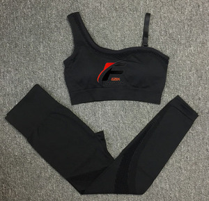 Của Phụ Nữ Cộng Với Kích Thước Hai-Mảnh Mùa Hè Activewear Yoga Đặt Thoáng Khí Và Trọng Lượng Nhẹ Thiết Kế Liền Mạch Cho Cô Gái - Product Image 4