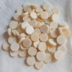 Botones de Hueso Animal Real de Alta Calidad, Botones Redondos de Hueso de Búfalo Crudo Blanco de Grado Superior, Botones de Imitación Antiguos para Prendas de Vestir - Product Image 1