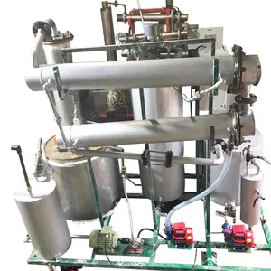 600 liters per day ( 200 liters per batch) waste engine oil to diesel pyrolysis equipment. It is budget friendly and efficient.