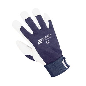 Scanza ถุงมือหนัง SE-AG-0008ทำงาน, ถุงมือนิรภัยสำหรับงานอุตสาหกรรมอุปกรณ์ประกอบมือและแขนป้องกันระดับ EN388 - Product Image 5