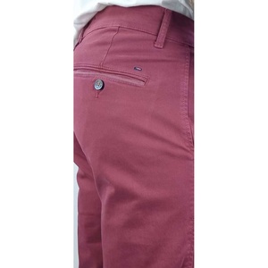 Nuevos pantalones Bordeaux Montizon 100% algodón Anti-Pilling Logotipo personalizable Ligero Cintura alta Estilo recto de XL a 6XL - Product Image 3