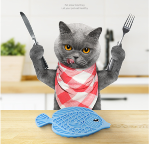 Cuencos de comida para gatos divertidos Alfombrillas para lamer mascotas de silicona de grado alimenticio - Product Image 2