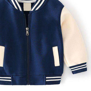 Chaqueta Varsity Infantil Personalizable al por Mayor, Multicolor, Manga Regular, Alta Calidad, Resistente al Viento, Transpirable, Precio Económico - Product Image 4