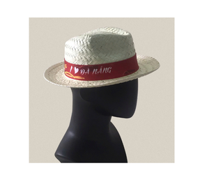 Sombrero de paja Premium de Vietnam, sombrero de playa de verano hecho a mano perfecto para la moda y la exportación en todo el mundo - Product Image 6