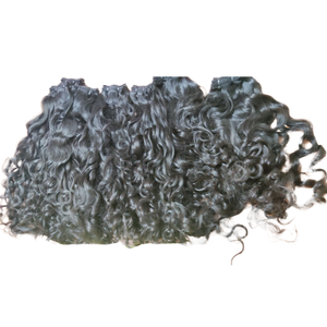 Cabello humano indio virgen natural 100% | Cabello trenzado a granel | Extensiones de ondas corporales, rectas, ondas profundas y rizadas - Product Image 2