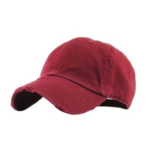 OEM nuevo diseño de alta calidad 6 paneles 100% algodón bordado Logo gorra de béisbol Unisex desgastado papá gorra con borde curvo - Product Image 1