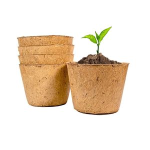 Olla de coco de descodificación automática, macetas biodegradables para vivero, granja y jardín - Product Image 4