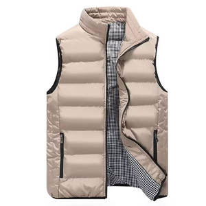 Nuevo estilo cortavientos para exteriores, chaleco cálido aislado, chaleco acolchado, chaqueta acolchada, chaqueta acolchada sin mangas para hombres - Product Image 5
