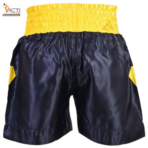 Diseñe sus propios pantalones cortos de boxeo Pantalones cortos de boxeo transpirables de secado rápido para hombres Pantalones cortos de boxeo más vendidos - Product Image 4