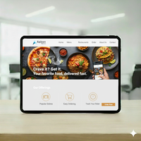 Diseño de sitio web de entrega de comida en línea Estilo Zomato Expertos web profesionales en EE. UU. Entrega de soluciones confiables y asequibles