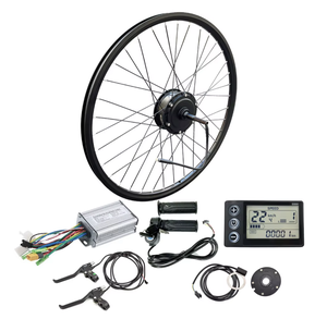 <span class=keywords><strong>Kit</strong></span> de Conversión de <span class=keywords><strong>Bicicleta</strong></span> <span class=keywords><strong>Eléctrica</strong></span> con Motor de Cubo de <span class=keywords><strong>Rueda</strong></span> <span class=keywords><strong>Delantera</strong></span> o Trasera de 250W 350W 500W, 36V 48V, para Bicicletas de 26, 27.5 y 29 Pulgadas - Product Image 5