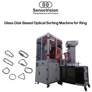 Máquina de inspección dimensional y visual de anillo de acero inoxidable con disco de vidrio - Product Image 5
