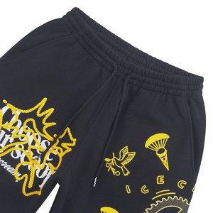 Cómodo diseño único sudor corto hecho en fábrica de talla grande pantalones cortos de sudor para hombres producto de tendencia impreso sudor corto - Product Image 5