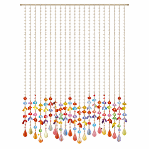 Verre blanc décoratif pour rideaux ronds pour la décoration de montres, boîte suspendue faite à la main, emballage en gros - Product Image 1