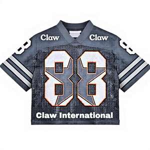 Meilleure vente Design personnalisé Maillot de football américain Vêtements d'équipe Sublimation à séchage rapide Impression personnalisée Maillot de football américain - Product Image 5