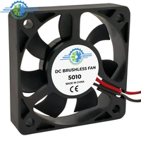 Kipas Aliran Aksial DC 20/40/50/60mm Sangat Efisien Tahan Air IP65 Cocok untuk Printer 3D Perangkat Raspberry Pi Mikroelektronika