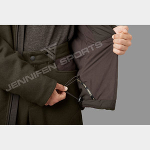 เสื้อแจ็คเก็ตทหารยุทธวิธีแบบมีฮู้ดสำหรับผู้ชาย  สำหรับกิจกรรมกลางแจ้งในฤดูหนาว ทำจากผ้าขนสัตว์ 100% ระบายอากาศได้ดี มีกระเป๋าซิป  โลโก้สั่งทำได้  ใช้งานได้หลากหลาย เหมาะสำหรับการล่าสัตว์ - Product Image 6