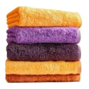 Offre Spéciale Logo personnalisé 100% coton Spa ensemble de serviettes de bain tricoté essuie-mains avec séchage rapide et doux style hôtel pour linge de bain - Product Image 4