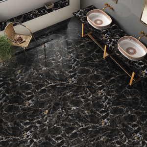 La conception moderne à forte demande polie des carrelages de sol en porcelaine 800x1600mm recherche de marbre haut brillant pour les applications de centre commercial - Product Image 2