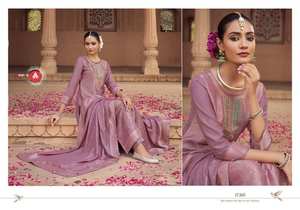 ชุดเดรสผ้าแจ็คการ์ดผ้ามัสลินวิสคอสแบบพรีเมี่ยมสำหรับงานปาร์ตี้ขายส่ง - Product Image 5