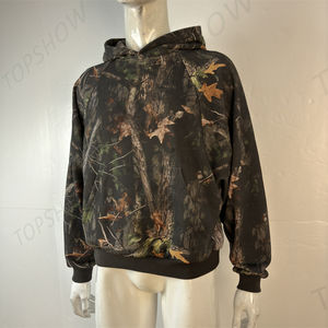 Sportish Impex Manufacturer Custom Streetwear Oversized Cropped Camo <b>Hoodie</b> All Over Print Graphic <b>Men</b> - Product Image 6