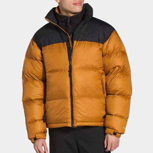 Chaqueta acolchada clásica para hombre, abrigo informal a la moda para exteriores, chaqueta acolchada de marca de lujo, logotipo bordado personalizado para invierno - Product Image 6