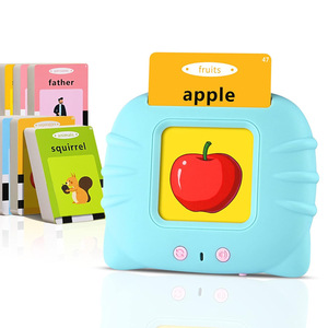 Educazione linguistica della prima infanzia parlando Flash Card dispositivo di apprendimento giocattoli educativi parola carta da <span class=keywords><strong>gioco</strong></span> per bambini - Product Image 5