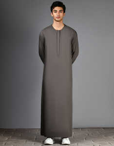 <b>Men</b> Jubbah <b>Thobe</b> Latest Design Customized Wholesale Price OEM Best Selling Cheap Price High Quality <b>Men</b> Jubbah Thobes 2024 - Product Image 5