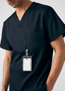 Scrubs médicaux pour hommes médecin salle d'opération gommage chirurgical Super doux pédiatrie confortable col en V cordon Cargo gommage ensembles - Product Image 5