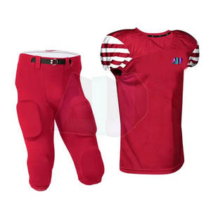 Nuevo Conjunto de Uniforme de Fútbol Americano Profesional de Manga Corta, Hecho de Tela Transpirable, Ligero, Duradero, Cómodo y de Alta Calidad - Product Image 2