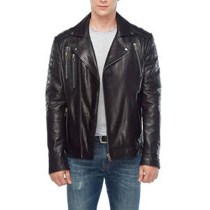 Concevez Votre Propre Veste en Cuir PU pour Homme - Col Montant, Logo Frontal - Imperméable, Coupe-Vent, Respirante, Séchage Rapide, Décontractée, Coupe Slim - Product Image 6