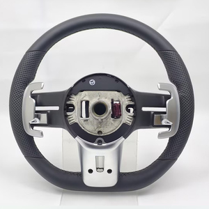 Volante in Pelle con Pulsanti Multifunzione per Modifiche alla Guida per <span class=keywords><strong>Mercedes</strong></span> <span class=keywords><strong>Serie</strong></span> A <span class=keywords><strong>B</strong></span> C E S G V CLS GLC GLE GLS GLA - Product Image 5